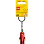 LEGO® 854234 Přívěsek na klíče – Dívka v kostýmu chilli papričky
