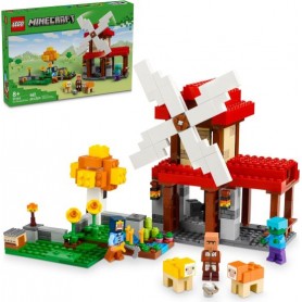 LEGO® 21262 MINECRAFT® Farma s větrným mlýnem