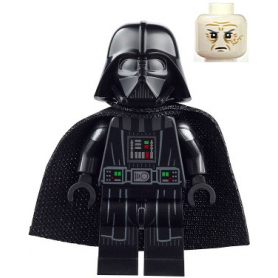 LEGO® Star Wars sw1249 Darth Vader - Printed Arms, Spongy Cape, White Head with Frown