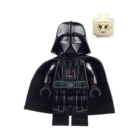 LEGO® Star Wars sw1249 Darth Vader - Printed Arms, Spongy Cape, White Head with Frown