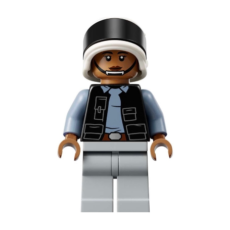 LEGO® Star Wars sw1392 Rebel Fleet Trooper - Female, Vest with Pockets, Black Neck