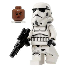 LEGO® Star Wars sw1326 Imperial Stormtrooper - Female, Dual Molded Helmet with Light Bl