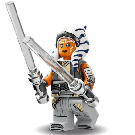 LEGO® Star Wars sw1354 Ahsoka Tano (Adult) - Printed Arms, Light Bluish Gray Legs