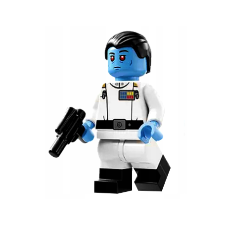 LEGO® Star Wars sw1356 Grand Admiral Thrawn - Medium Blue Skin