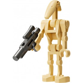 LEGO® Star Wars sw0001d Battle Droid - Tan, Straight Arms