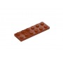 LEGO® CREATOR Podložka 2x6 Hnědooranžová tmavá (3795)