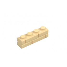 LEGO® DÍLY kostka 1x4 zděná cihla béžová (15553)