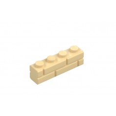 LEGO® DÍLY kostka 1x4 zděná cihla písková (15553)