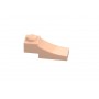 LEGO® DÍLY kostka 1x3 s půlobloukem světle nugátová (70681)