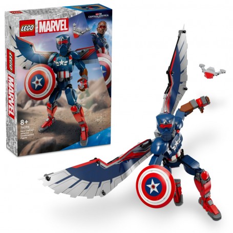 LEGO® 76296 MARVEL Sestavitelná figurka: Nový Kapitán Amerika