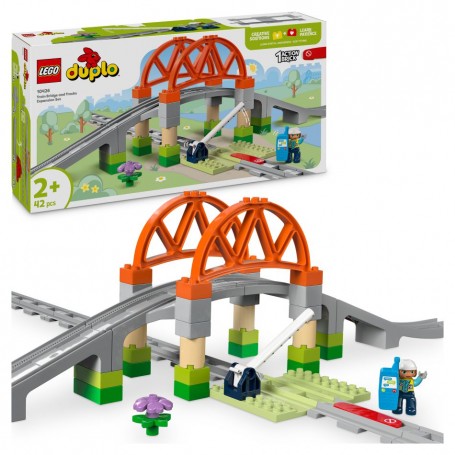 LEGO® 10426 DUPLO Železniční most a koleje rozšiřující sada
