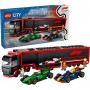 LEGO® 60445 CITY Kamion F1® s vozy F1® RB20 a AMR24