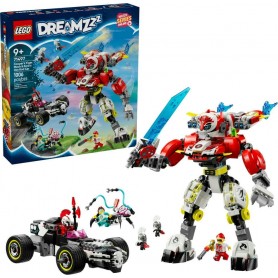 LEGO® 71497 DREANZzz Cooperův tygří robot a Zerův hot rod