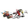 LEGO® 71497 DREANZzz Cooperův tygří robot a Zerův hot rod