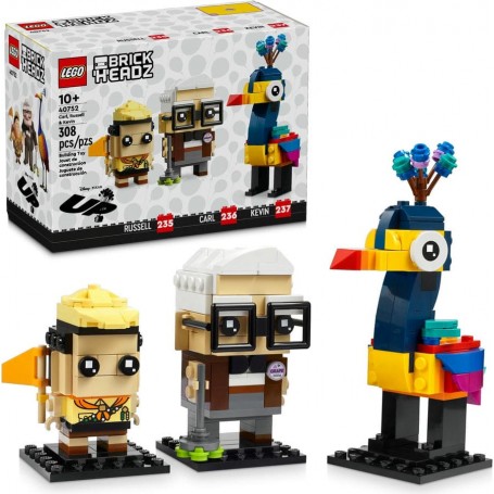 LEGO® 40752 BRICKHEADZ Carl, Russell a Kevin