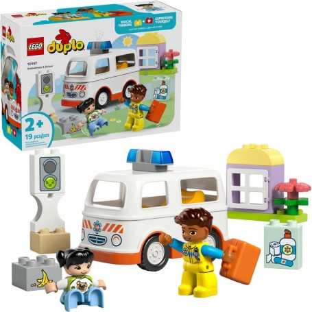 LEGO® 10447 DUPLO Sanitka a řidič