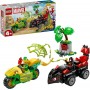 LEGO® 11198 MARVEL Spin, Electro a honička s dinosauřím vozidlem