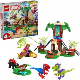 LEGO® 11200 MARVEL Spidey, Gobby a raptoří bitva na základně na stromě
