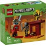 LEGO® 21266 MINECRAFT® Lávová bitva v Netheru