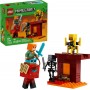 LEGO® 21266 MINECRAFT® Lávová bitva v Netheru