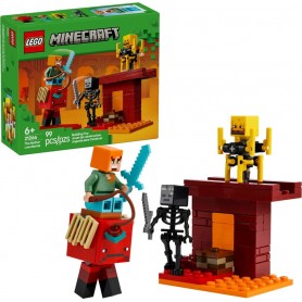 LEGO® 21266 MINECRAFT® Lávová bitva v Netheru