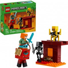 LEGO® 21266 MINECRAFT® Lávová bitva v Netheru