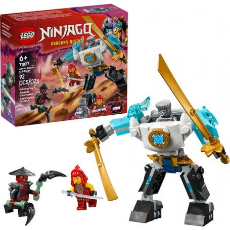 LEGO® 71827 NINJAGO Zaneův bojový robotický oblek