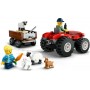 LEGO® 60461 CITY Červený traktor s přívěsem a ovcemi