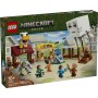 LEGO® 21273 MINECRAFT® MOVIE Balón v podobě ďasa a útok na vesnici