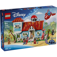 LEGO® 43268 DISNEY™ Lilo a Stitch a domek na pláži