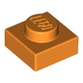LEGO® CREATOR podložka 1x1 - oranžová