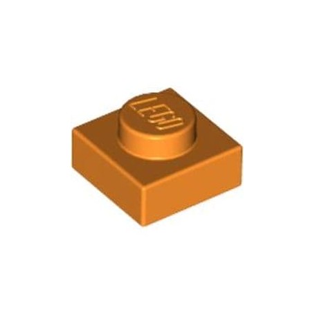 LEGO® CREATOR podložka 1x1 - oranžová