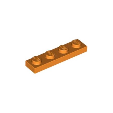 LEGO CREATOR Podložka na stavění 1x4 oranžová (3710)