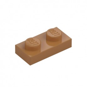 LEGO® CREATOR Podložka 1x2 světle hnědá