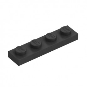 LEGO CREATOR Podložka na stavění 1x4 černá (3710)