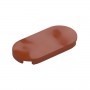 LEGO® CREATOR Podložka oválná 2x4 dark orange (66857)