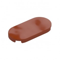 LEGO® CREATOR Podložka oválná 2x4 dark orange (66857)