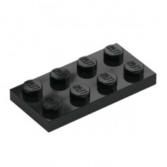 LEGO CREATOR Podložka na stavění 2x4 černá (3020)