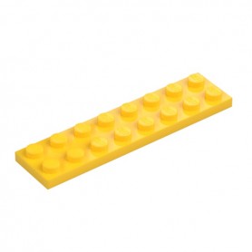 LEGO CREATOR Podložka na stavění 2x8 žlutá (3034)