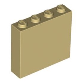 LEGO® DÍLY kostka 1x4x3 písečná (49311)