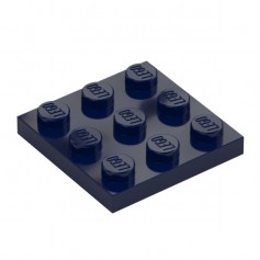 LEGO® DÍLY podložka 3x3 tmavě modrá 11212