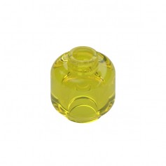 LEGO® CREATOR hlava transparentní žlutá - 28621
