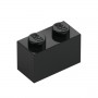 LEGO® DÍLY kostka 1x2 černá (3004)