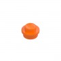 LEGO DÍLY deska kulatá 1x1 oranžová (6141)