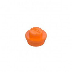 LEGO® DÍLY deska kulatá 1x1 oranžová (6141)