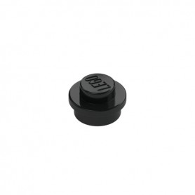 LEGO DÍLY deska kulatá 1x1 černá (6141)