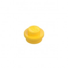 LEGO® DÍLY deska kulatá 1x1 žlutá (6141)