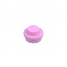 LEGO® DÍLY deska kulatá 1x1 růžová (6141)