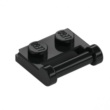 LEGO CREATOR podložka 1x2 s držákem 3.18 černá (48336)