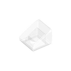 LEGO DÍLY kostka střešní šíkmá ( čirá ) 1x1x2/3 54200